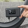 Fast Inflate Portable Pocket Bike Pump with Digital Gauge Bicycle Pump Auto Stop