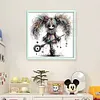 Quirky Girl-11CT Stamped Cross Stitch 40*40cm