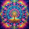 Diamond Painting-DIY Crystal Rhinestone Mandala Tree