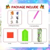 (US Local)6Pcs Acrylic Runaway Cat Diamond Art Refrigerator Magnets Sticker for Beginners