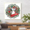 Christmas Wreath-Special Shaped Diamond Painting Kit