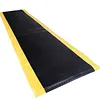 [US Local Warehouse] Anti Fatigue Mat 144x36inch Standing Work Mats Thick 3/4in Black with Yellow Border for Industrial and Commercial Workplaces