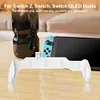 For Switch 2 Case Handle Bracket Hand Grip Protective Cover Game Console Stand