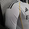 2025/2026 Long Sleeve Player Version Real Madrid Home Football Shirt 1:1 Thai Quality