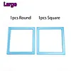 2pcs/set Diamond Painting Alignment Tool Drill Placement Auxiliary Ruler, Diamond Arrangement Aid Tool