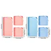 (US Local)6Pcs Diamond Art Tray Rhinestone Sorting Tray Diamond Painting Tray (Pink Blue)DIY Diamond Art Accessories