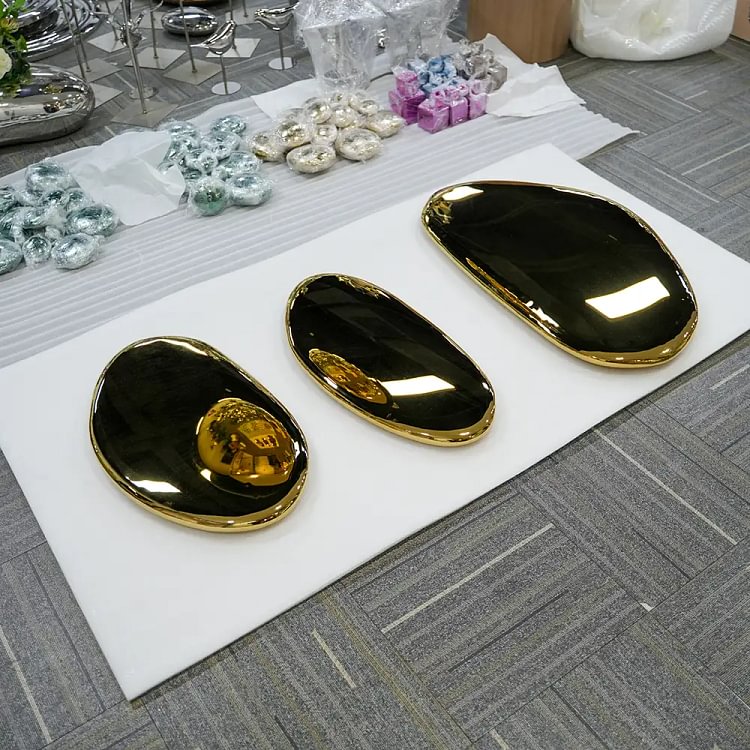 Contemporary Mirror Stainless Steel Wall Art