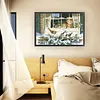 Cat - 9CT Full Beaded Cross Stitch Kit(71x46cm)