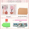 2Pcs Artistic Pattern Diamond Painting Placemat DIY Art Placemat for Table Decor