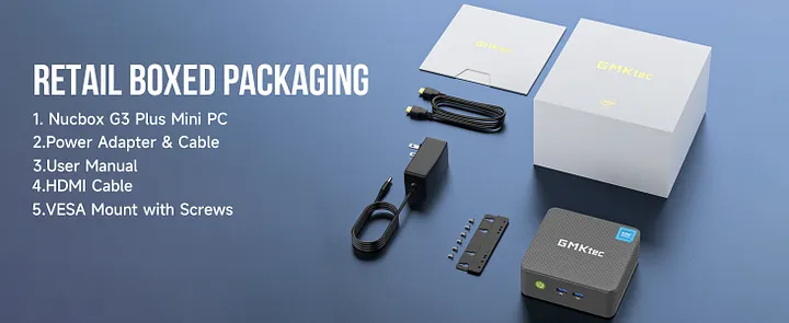 NucBox G3 Plus--Enhanced Performance Mini PC With Intel N150 Processor
