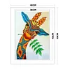 Giraffe-11CT Stamped Cross Stitch Kit(40*50cm)