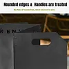 3 Plates Camping Stove Windscreen Foldable Cooking Burner Windproof Screen Tool