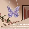 Diamond Painting Acrylic Double-side Butterfly Pendant Hanging Gem