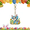 Christmas-Double Sided Drill-5D DIY Craft Keychain