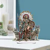 5D DIY Special Shape Diamond Painting Desk Ornament Indian Decor Kit