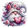 (US Local)Rose Gnome-11CT Stamped Cross Stitch Kit(40x40cm)