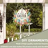 Easter Egg DIY Acrylic Special Shape Drill Diamond Art Hanging Decor Kits