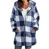 Moletom feminino oversized 2023 feito de pura l&atilde; de ovelha