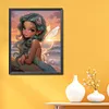 >SALE<Full Embroidery Eco-cotton Thread 11CT Counted Elf Girl Cross Stitch 40x50cm