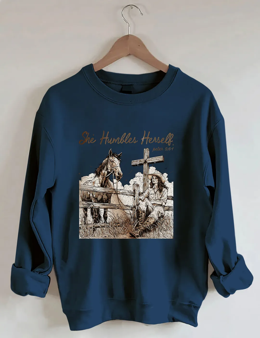 She Humbles Herself Sweatshirt