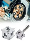 Car Rear Disc Brake Piston Caliper Wind Back Cube Tool 3/8 in Square Drive Tool