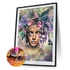 Diamond Painting -DIY Round Drill Flower Beauty(40x50cm)