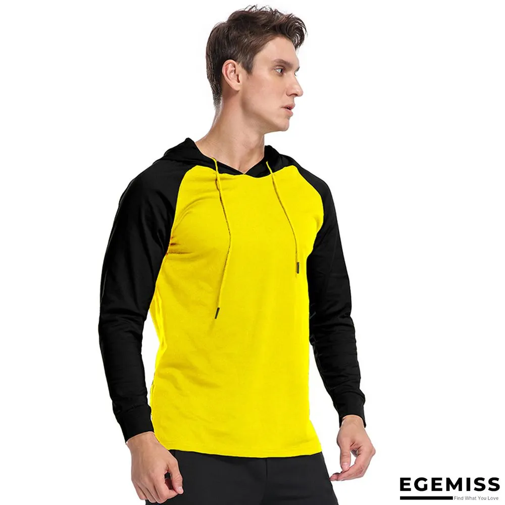 Men's Long-sleeved T-shirts Men's Clothing Hooded T-shirts | EGEMISS