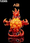 POP WCF Scale Flame-Flame Fruit 2.0 - ONE PIECE Resin Statue - UNO Studio