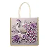 Diamond Painting Shopping Bag 5D Gem Dots Art Commute Bag Kit