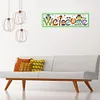 Welcome Owl - 14CT Stamped Cross Stitch Kit(58*17cm)