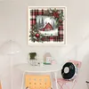 Winter Cabin-11CT Stamped Cross Stitch 40*40cm/15.75*15.75in