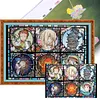 (Big Size)Howl'S Moving Castle - 11CT Stamped Cross Stitch - 60*40cm