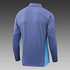 Joyfball 2024/2025 Manchester City Half-Pull Training Suit Grey Jersey 1:1 Thai Quality Set