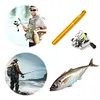 Mini Pocket Pen Shape Travel Fishing Rod Telescopic Fishing Rod Reel Combo Set