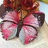 DIY Embroidery Sewing Craft Brooch Clothes Decoration Embroidery Butterfly Lapel Pin for Backpack Pants T-Shirt Jacket Bags Dress Jeans