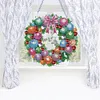 Diamond Painting Christmas Wreath Pendant