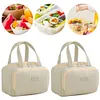 Quilted Insulated Food Container Water-Resistant Lightweight Lunch Bags for Work