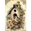 (Big Size) Bird And Birdcage - 11CT Counted Cross Stitch 40*60cm/15.75*23.62in