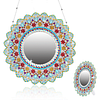 DIY Diamonds Painting Mirror Datura Special Shaped Crystal Drill Crafts Kit