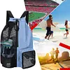 Mesh Drawstring Backpack Drawstring Gym Bag Waterproof for School Beach Holidays