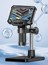 4.3 Inch Digital Microscope 1080P Coin Microscope PC View Soldering Microscope