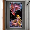 Koi - 9CT Full Beaded Cross Stitch Kit(45x90cm)
