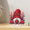 Acrylic Special Shape Flower Cake Desktop Diamond Art Kits for Home Office Decor