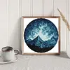 Mountain-14CT Stamped Cross Stitch Kit(34*34cm)