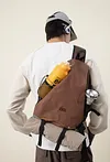 Outdoor trendy brand retro water-repellent commuting and cycling shoulder bag