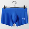 Men's Ice Silk Sexy 3D Seamless Boxers Panties