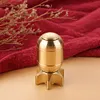 Brass Simulation Decompression Rotating Torpedo Bomb Gyro