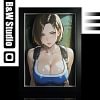 Jill Valentine Decorative Painting - Resident Evil - B&W Studio
