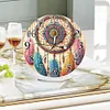 Dream Catcher Acrylic DIY Diamond Painting Clock Kit Diamond Art Clock