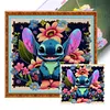 Flowers And Grass Stitch - 11CT Stamped Cross Stitch 55*50cm/21.65*19.69in